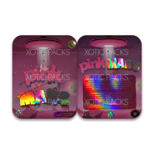 Pink Mars Mylar Bag 3.5 Grams