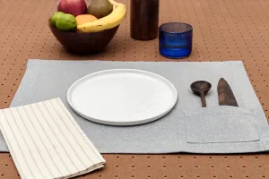 Placemats & Napkins Bundle:  Placemats with Pockets   Cloth Napkins / Set of 4
