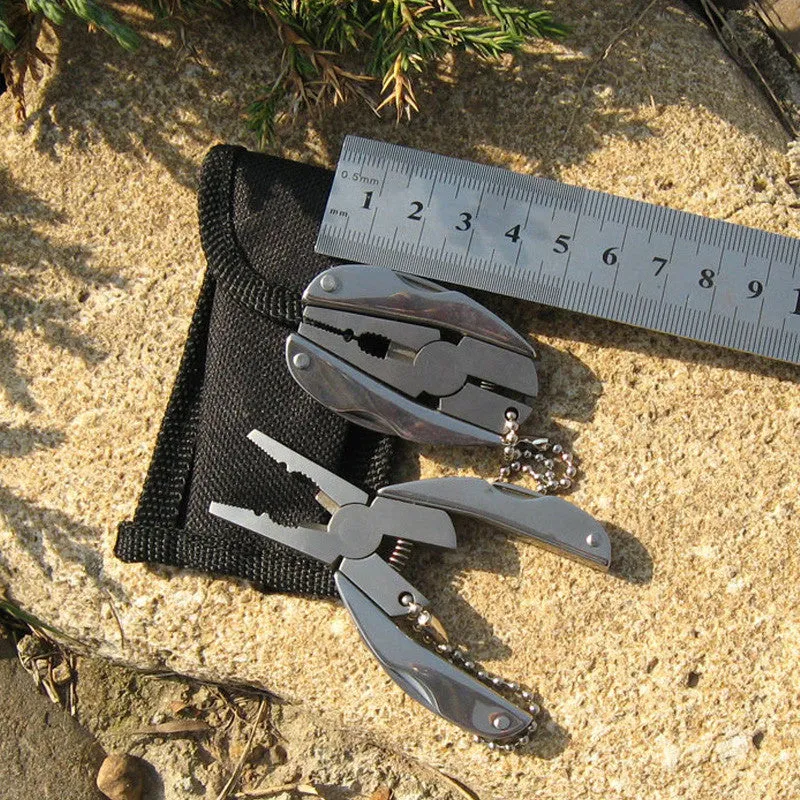 Portable Multifunction Foldaway Stainless Steel Plier Knife