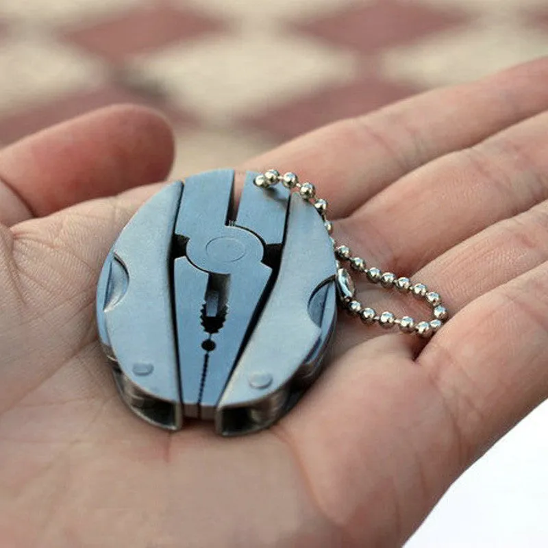 Portable Multifunction Foldaway Stainless Steel Plier Knife