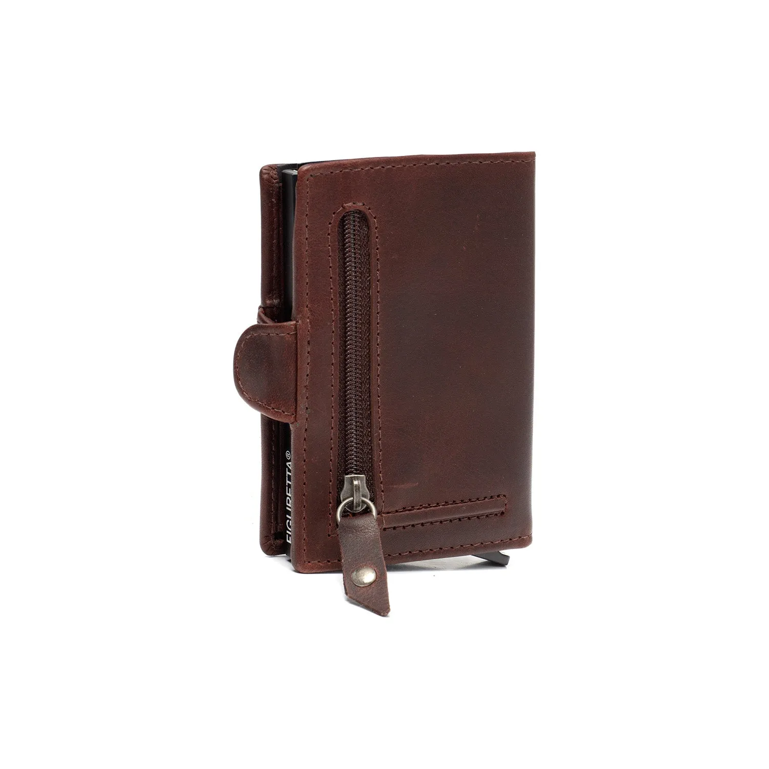 Porte-cartes en cuir - The Chesterfield Brand Lagos marron