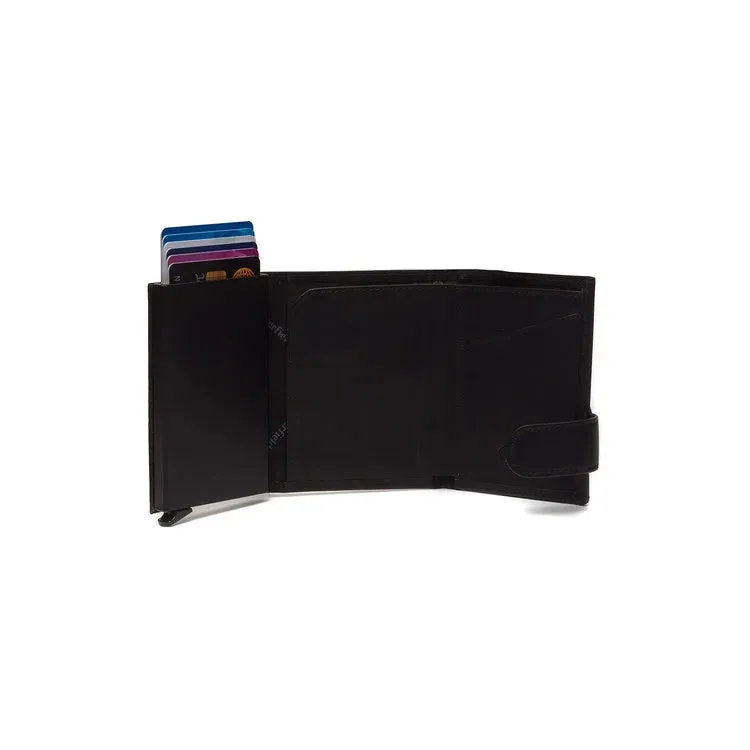 Porte-cartes en cuir - The Chesterfield Brand Mannheim noir