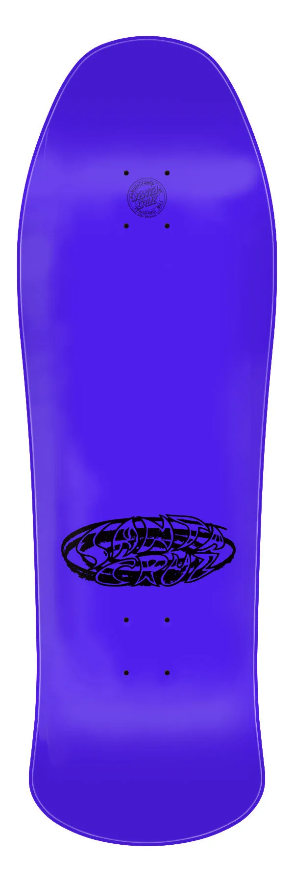 **Pre-Order** Santa Cruz Street Creep Cobalt Blue Dip 10" Skateboard Deck