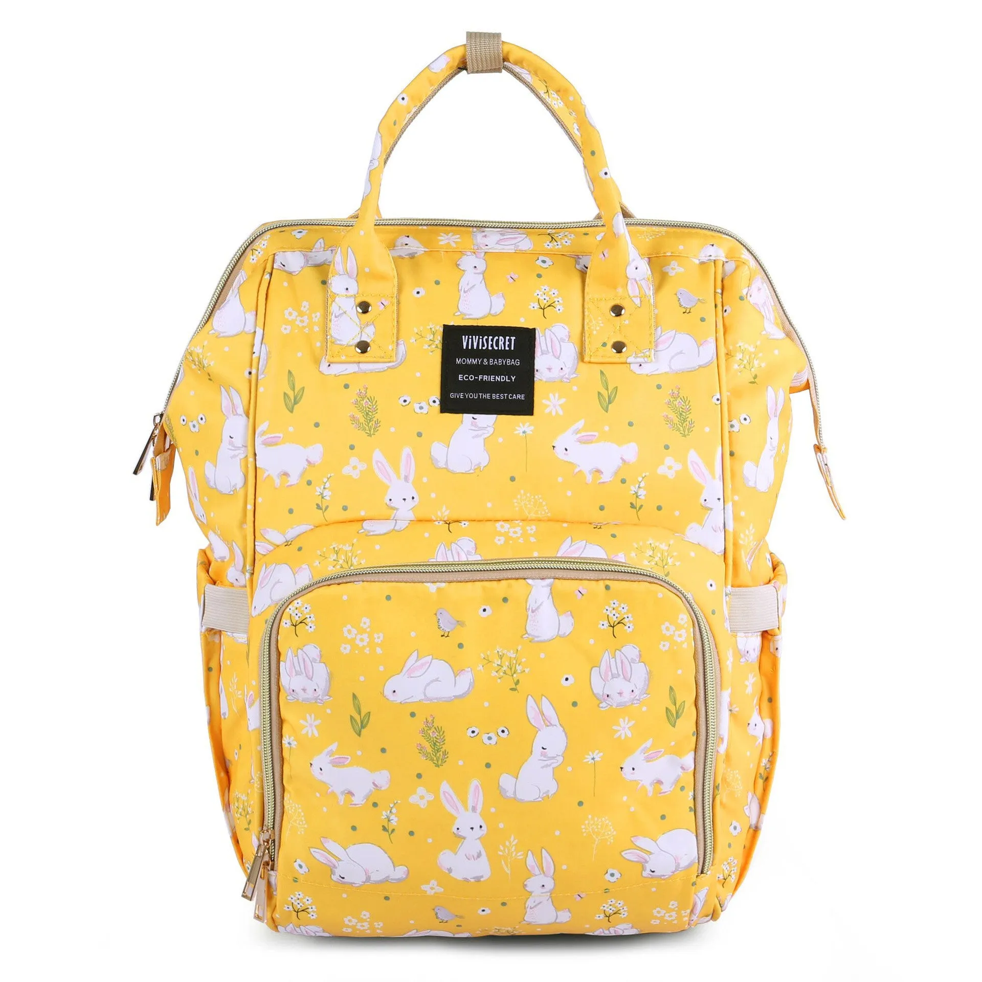 Printed multifunctional handbag