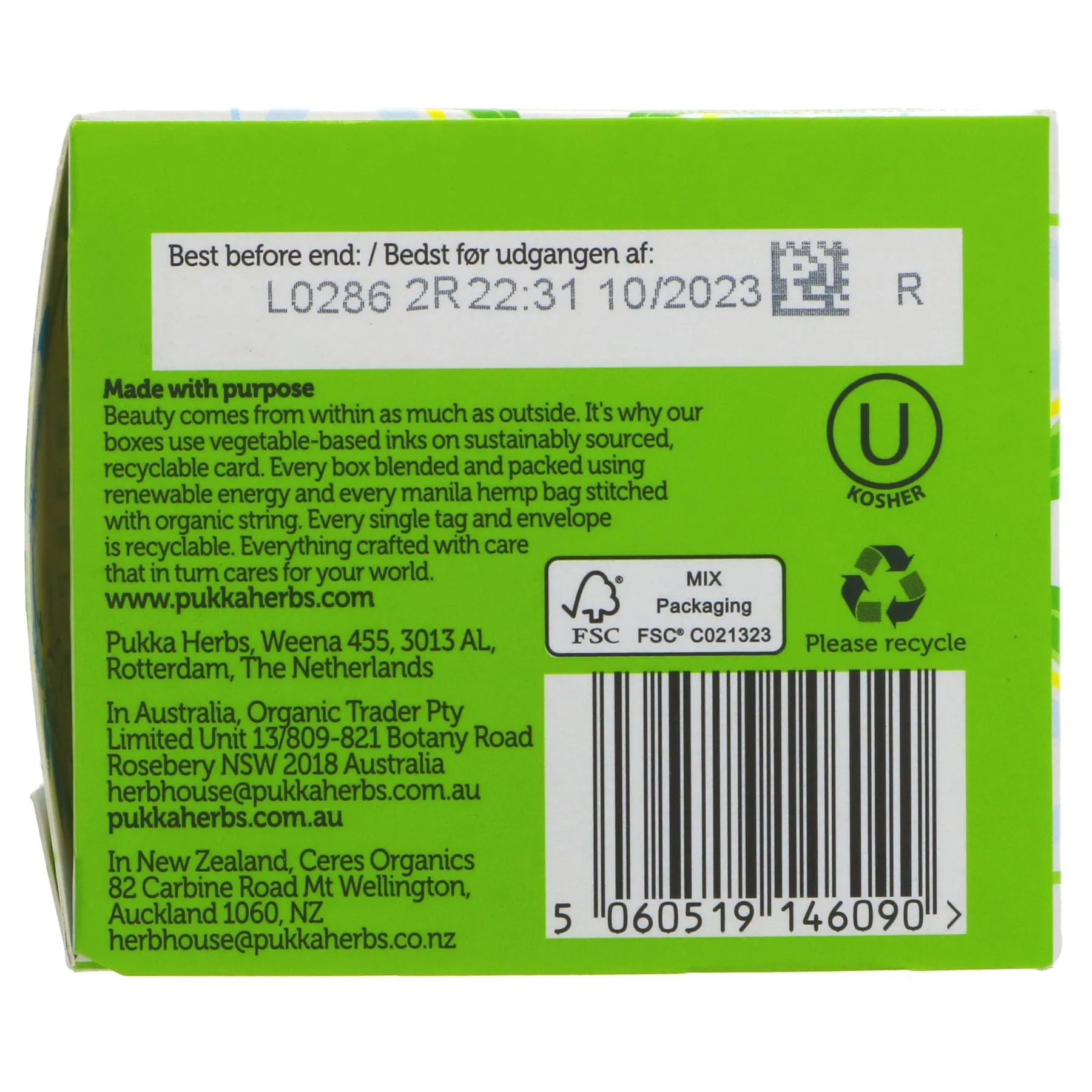 Pukka | Fresh Start - Lemon and Fennel | 20 bags
