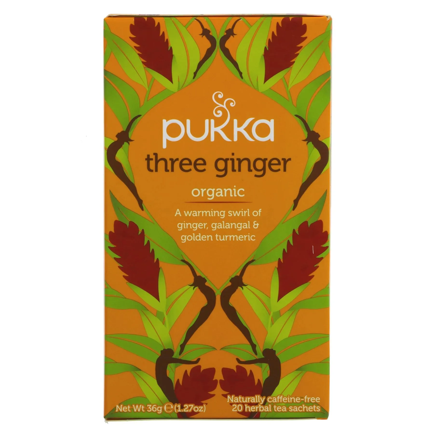 Pukka | Three Ginger - Ginger, Turmeric & Galangal | 20 bags