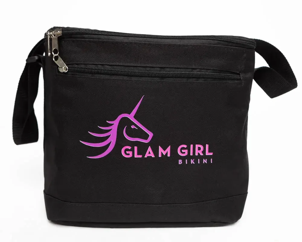 Purple Glam Girl Lunch Bag