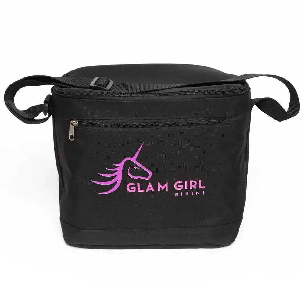 Purple Glam Girl Lunch Bag