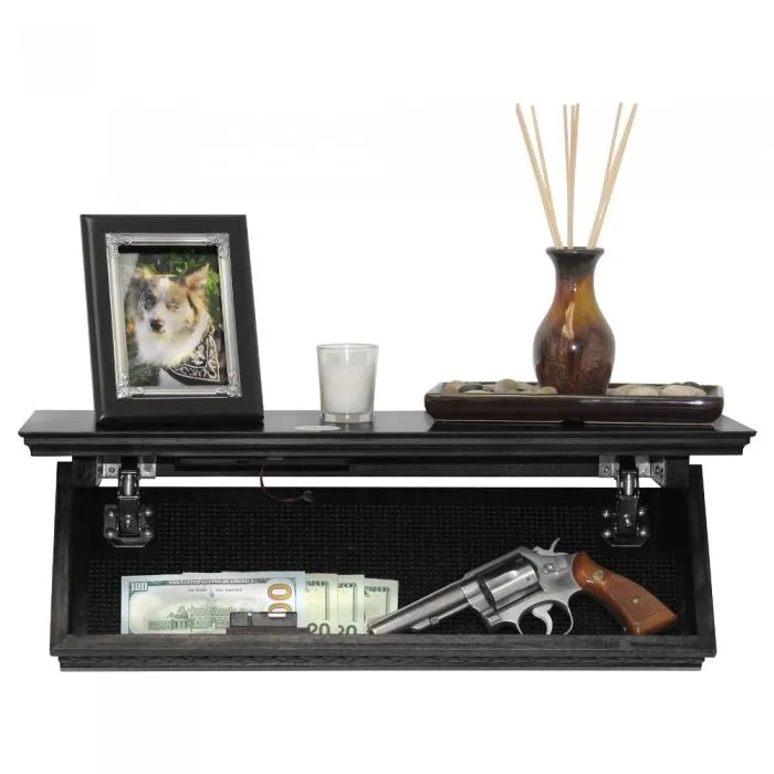 Quick Shelf Safe with RFID- Black