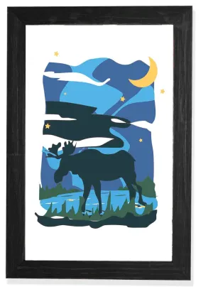 Quiet: Framed with Glass
