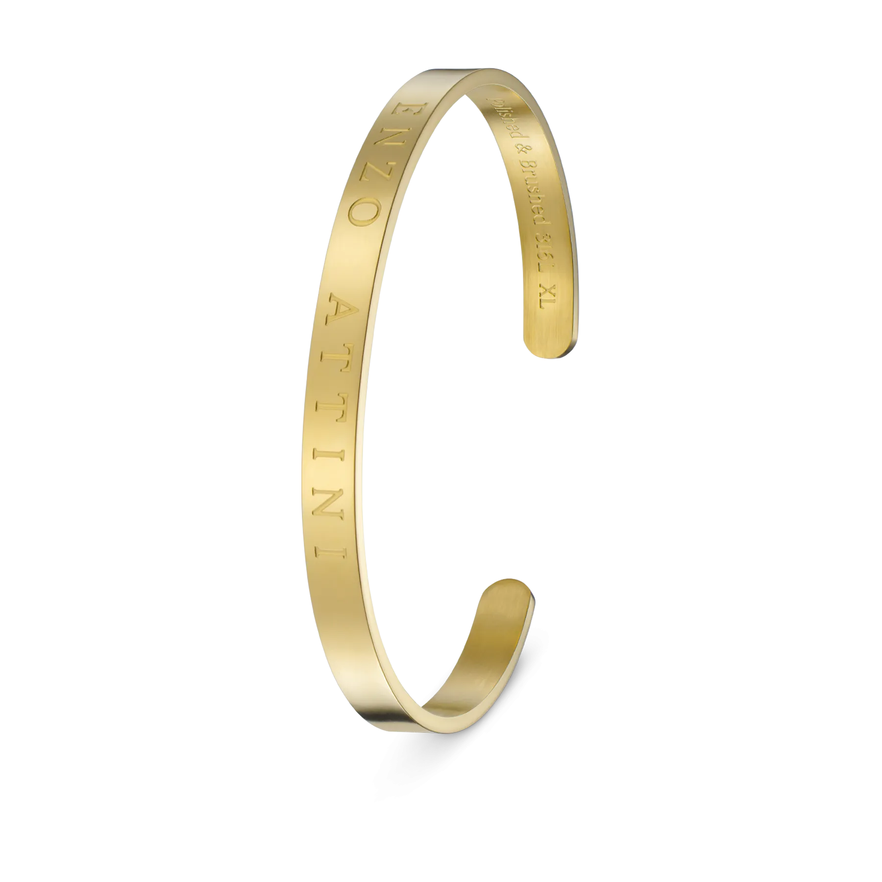"Byzylykë Çifti – 2 Byzylyk minimalist / Gold"
