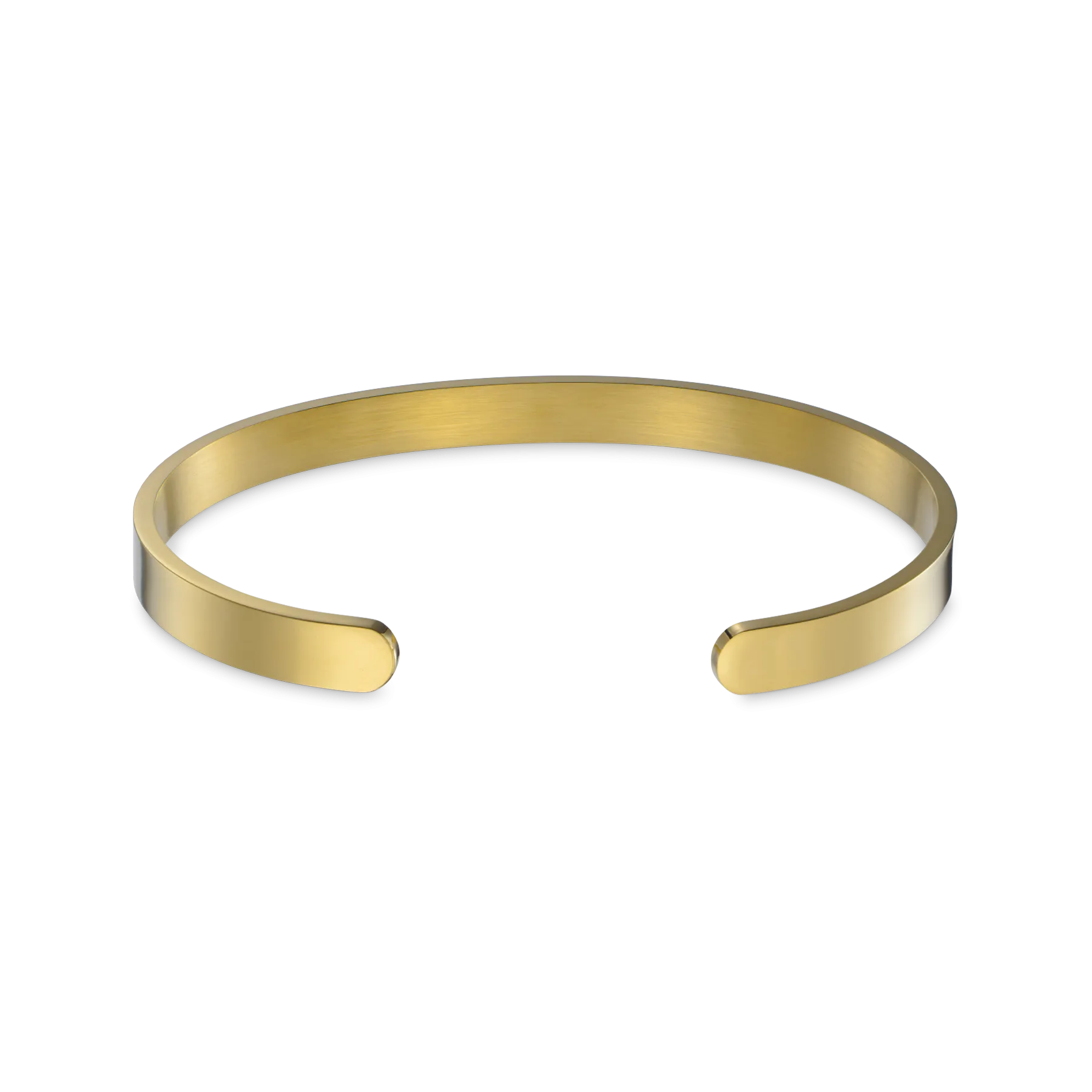 "Byzylykë Çifti – 2 Byzylyk minimalist / Gold"