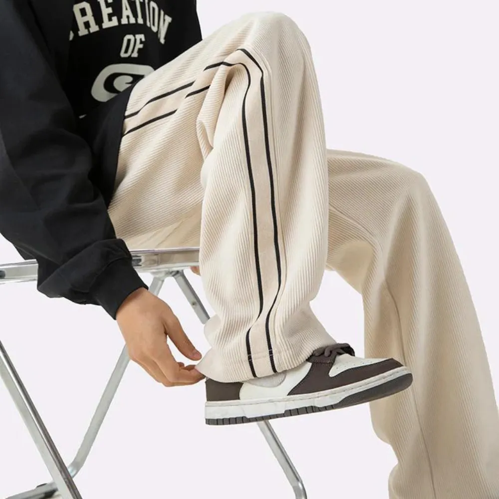 "Street Contrast Casual" Sweatpants