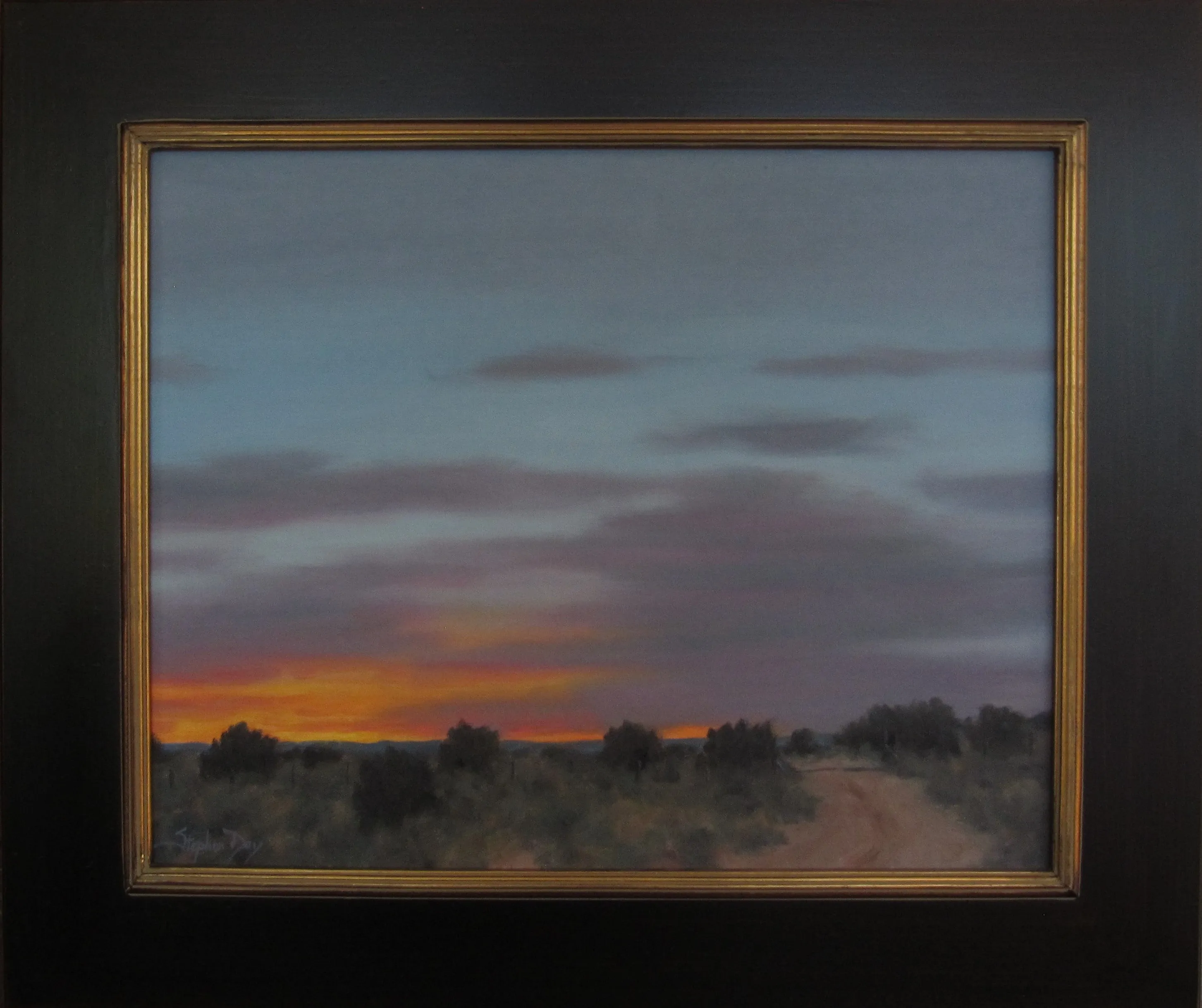 Ranch Gate Evening