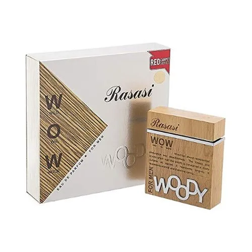 Rasasi Woody - Wild on Wood Eau De Parfum For Men 60ml