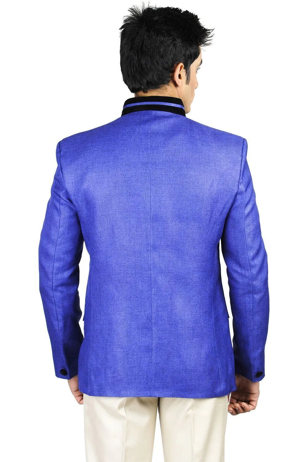 Rayon Blue Bandhgala