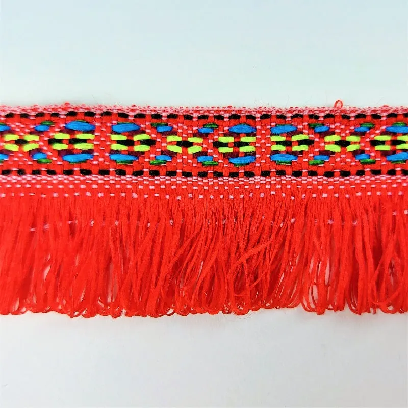 Red tribal Sindh border - Sindhi border from Paksitan
