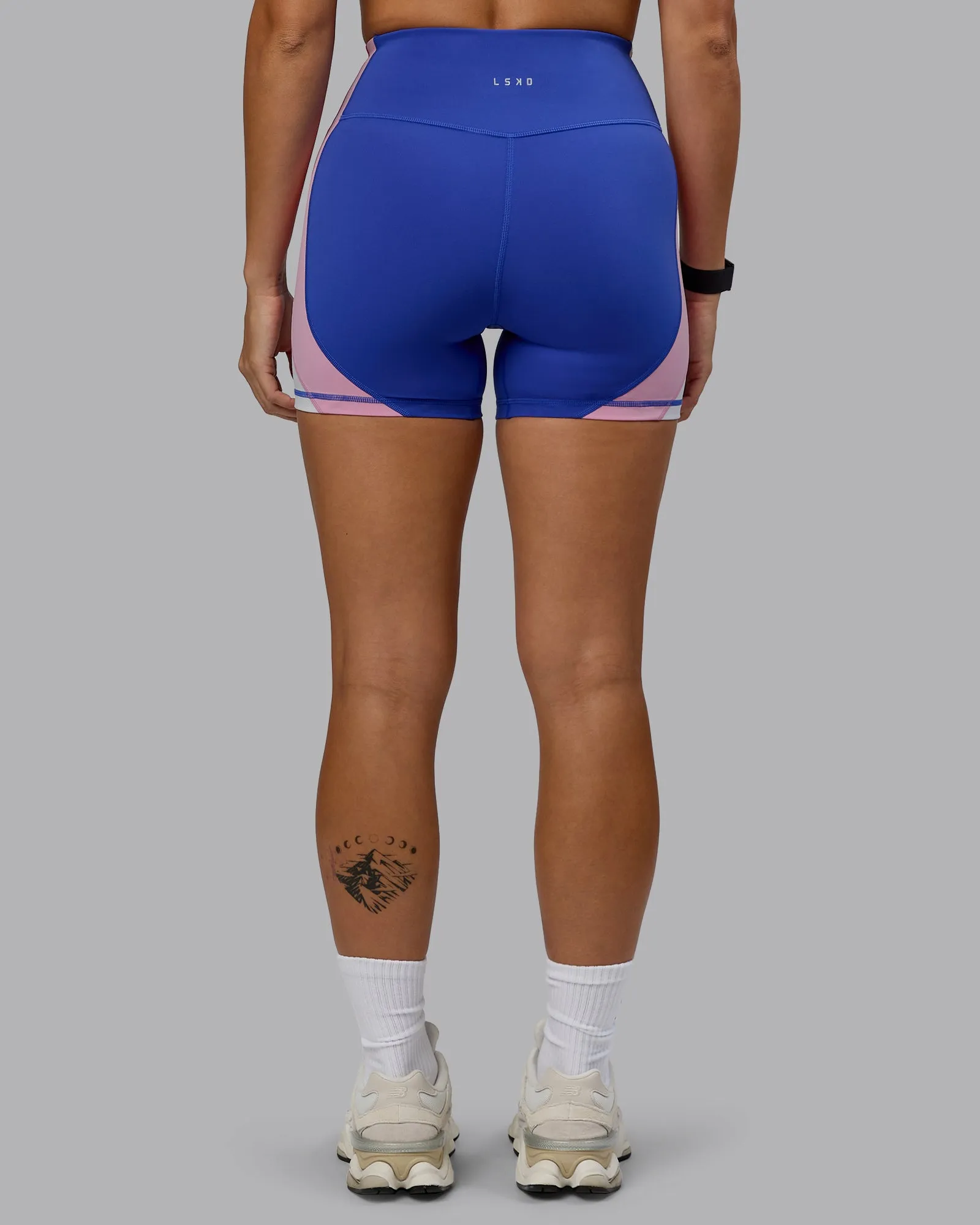 Revitalise X-Short Tights - Power Cobalt-Fuchsia Pink