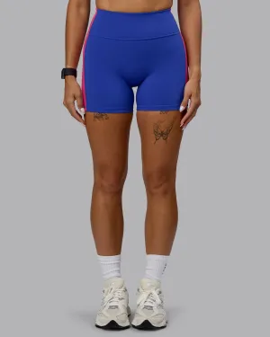 Revitalise X-Short Tights - Power Cobalt-Fuchsia Pink