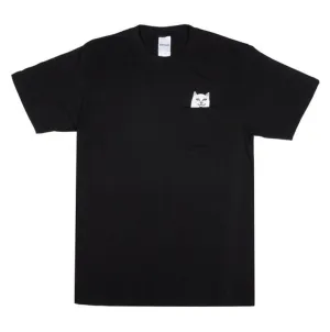 RIPNDIP Lord Nermal Black Pocket T-Shirt