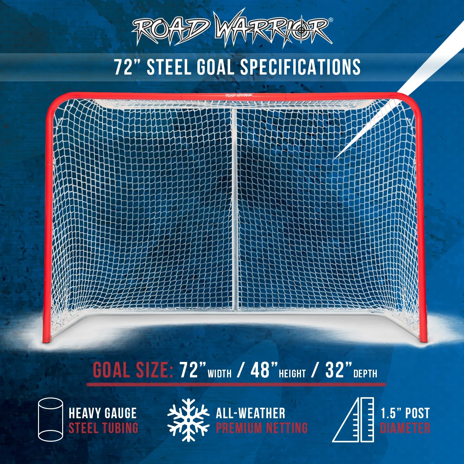 Road Warrior 72" Steel Goal