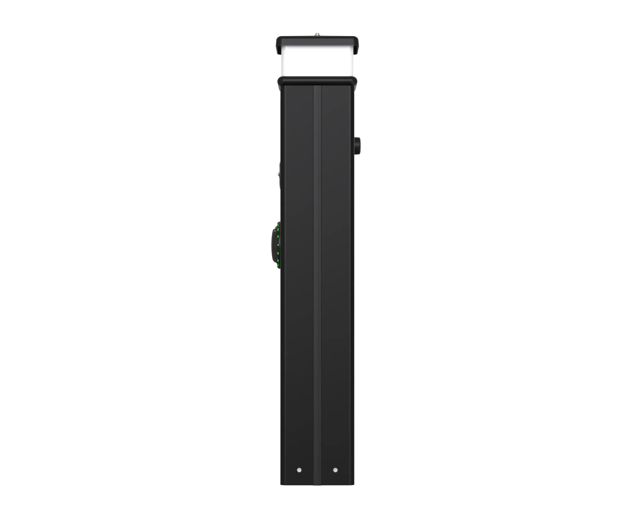 Rolec ROLEC0213B BasicCharge Smart EV Charging Pedestal - 1x up to 22kW 3PH Type 2 Socket - Black