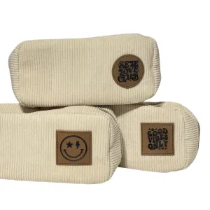 RTS / Corduroy Zip Pouch