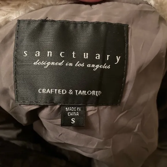 Sanctuary camo bomber Jacket You Are The Perfect Bomber Sherpa Collar SM 189$
