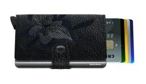 Secrid Mini Wallet Stitch Magnolia Black