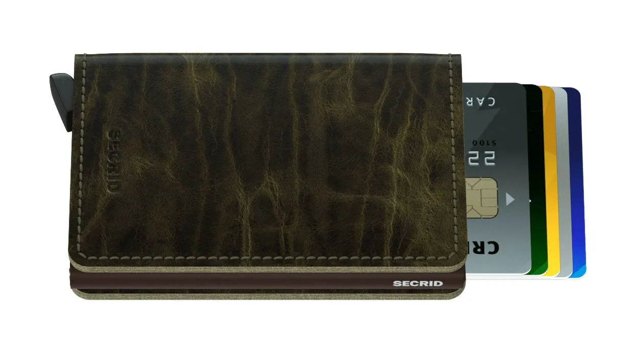 Secrid Slim Wallet Dutch Martin Olive