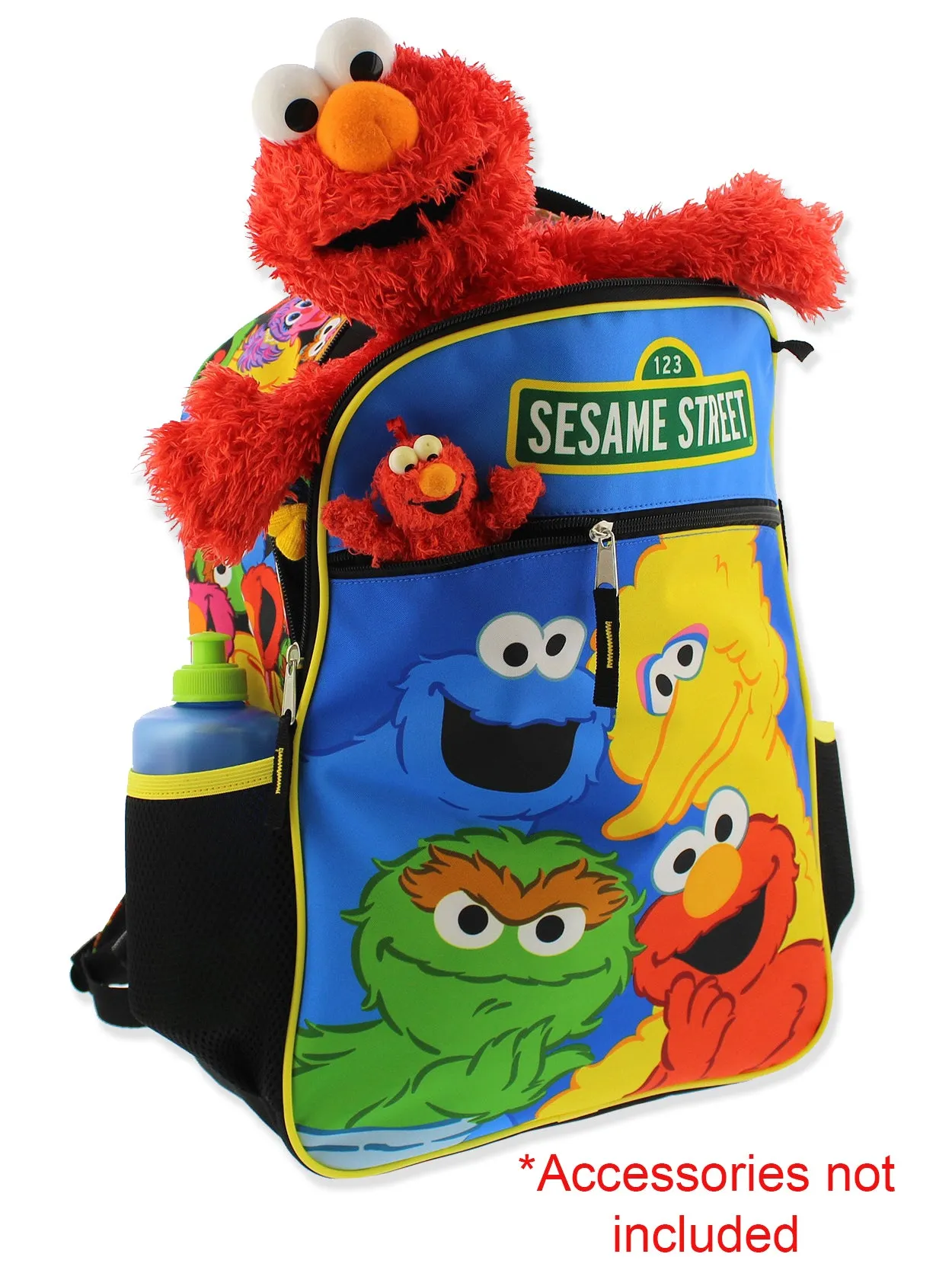 Sesame Street 16" School Backpack Set