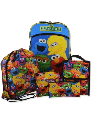 Sesame Street 16" School Backpack Set