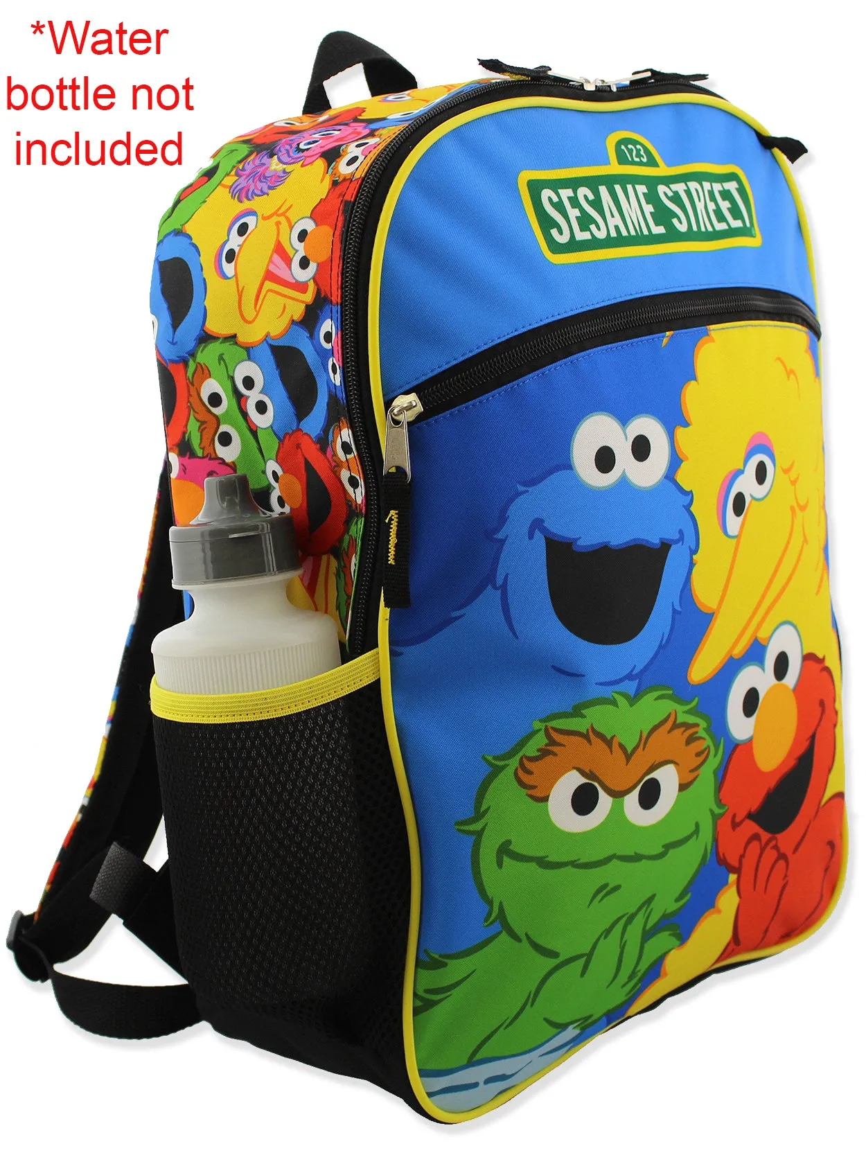 Sesame Street 16" School Backpack Set