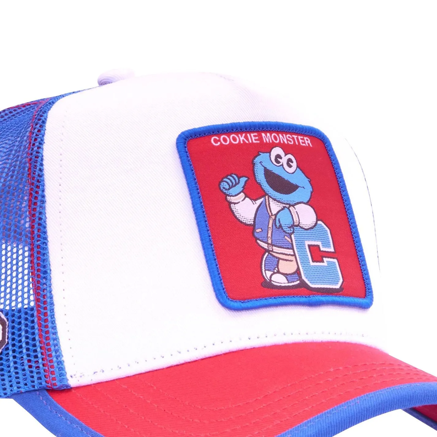Sesame Street Cookie Monster Team Trucker Hat