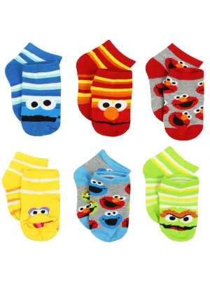 Sesame Street Socks 6-Pack