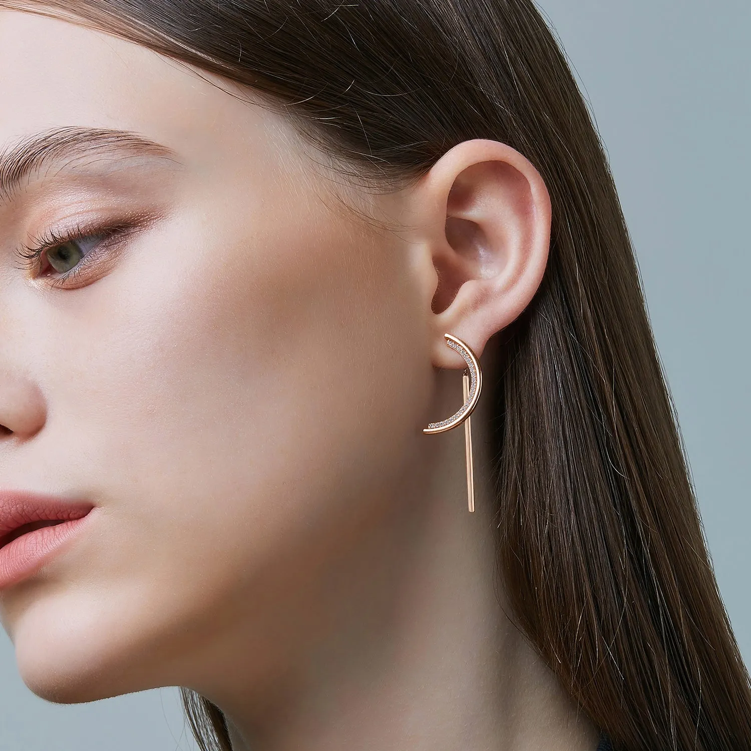Signature. D Silver Earring JDREP3F01ZC