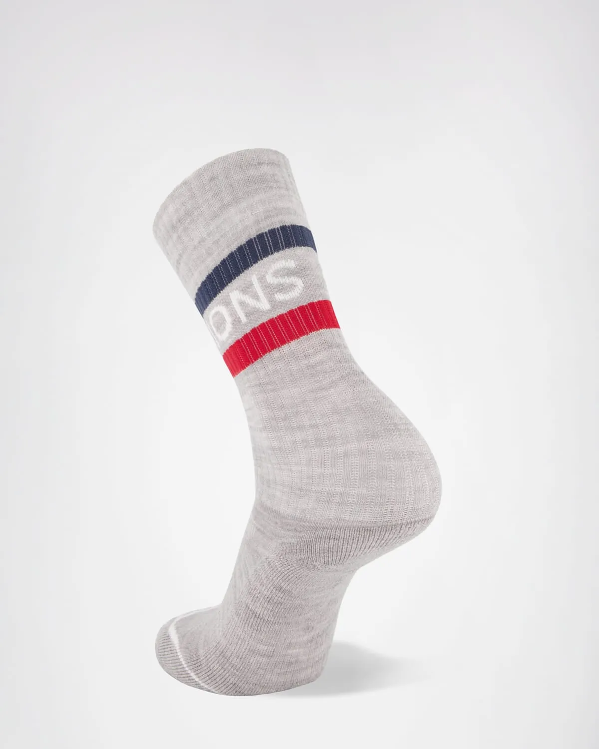 Signature Merino Crew Sock - College Grey