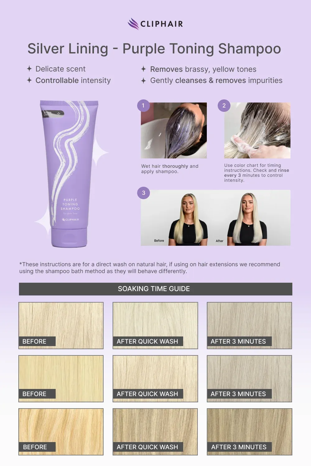 Silver Lining - Purple Toning Shampoo