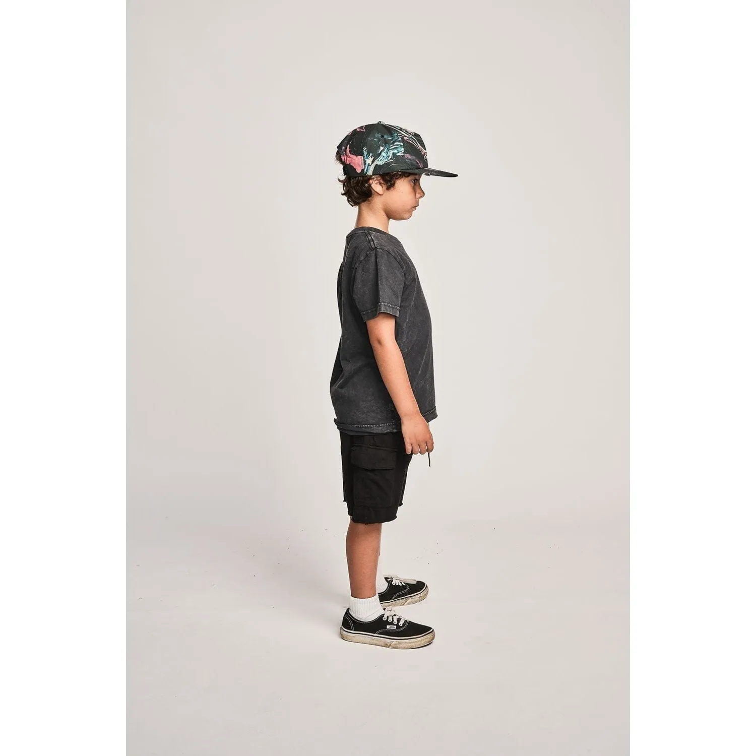 Slicker Cap - Blk Swirl