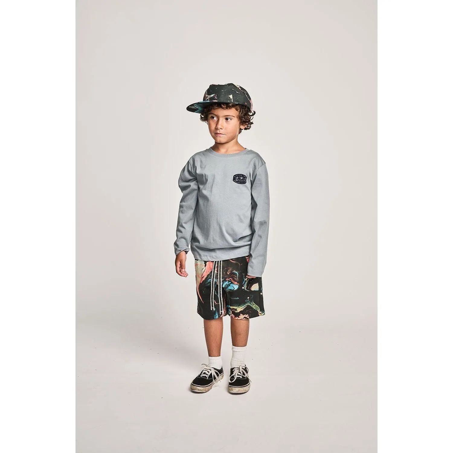 Slicker Cap - Blk Swirl