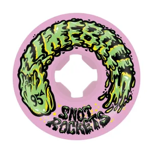 Slimeball Wheels Snot Rockets Pastel Pink 54mm 95a