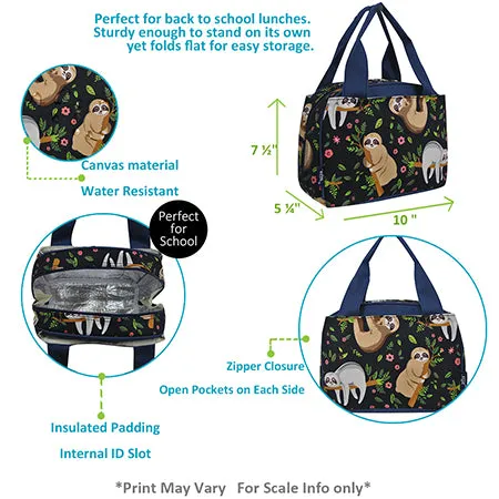 Sloth Life NGIL Insulated Lunch Bag