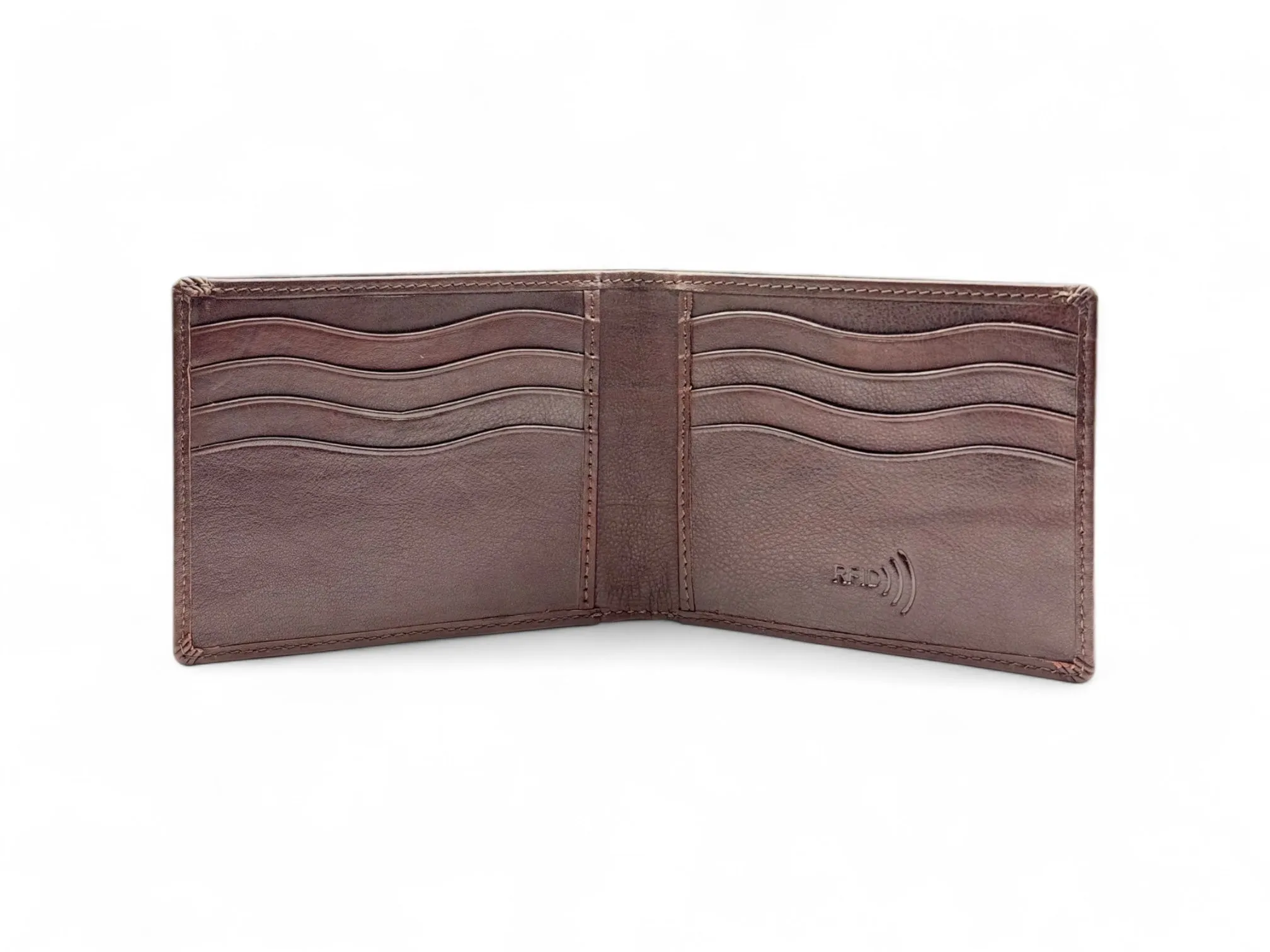 Smooth Premium 8 Card Billfold RFID Wallet #1608