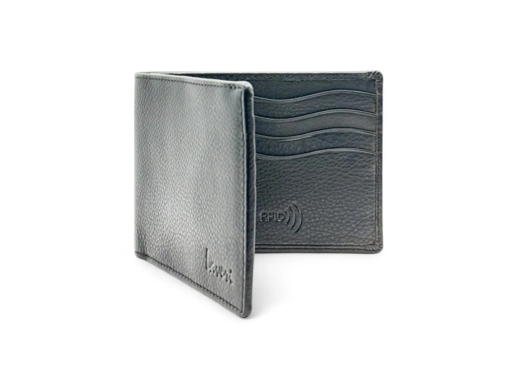 Smooth Premium 8 Card Billfold RFID Wallet #1608