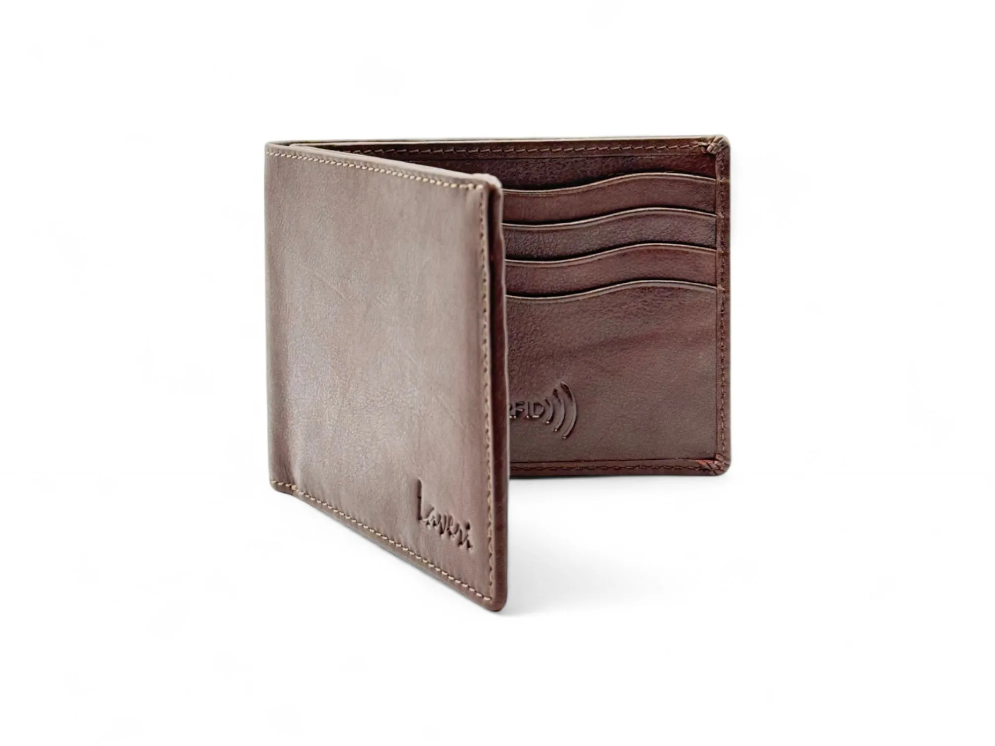 Smooth Premium 8 Card Billfold RFID Wallet #1608