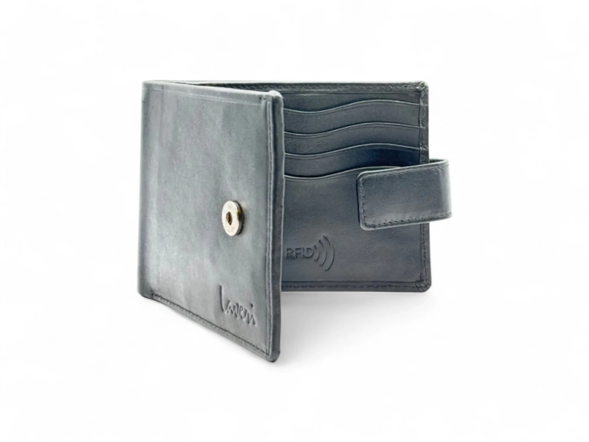 Smooth Premium 8 Card Billfold RFID Wallet|Loop #1608L