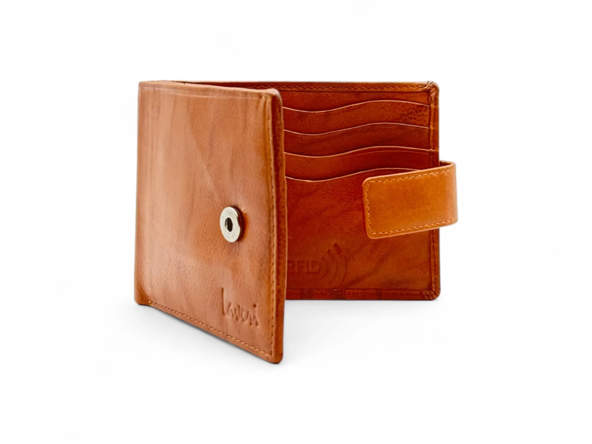 Smooth Premium 8 Card Billfold RFID Wallet|Loop #1608L