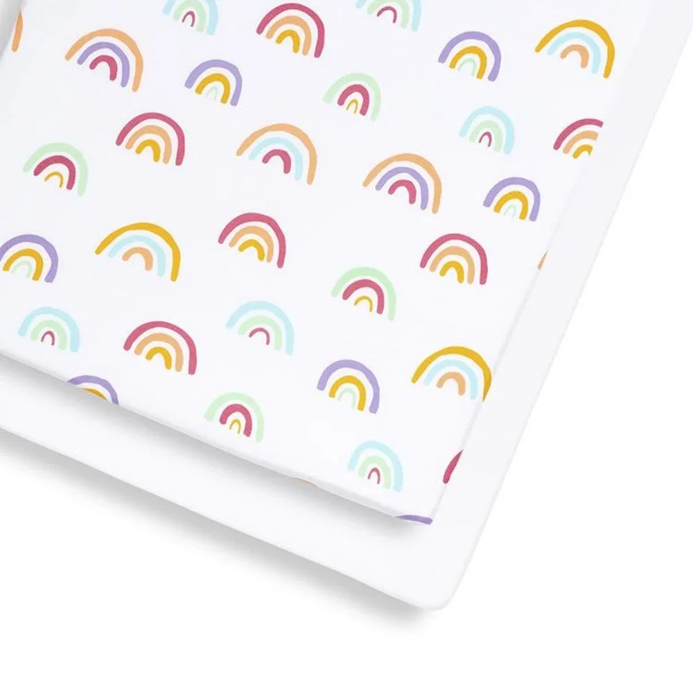 Snuz Cot & Cot Bed 2 Pack Fitted Sheet