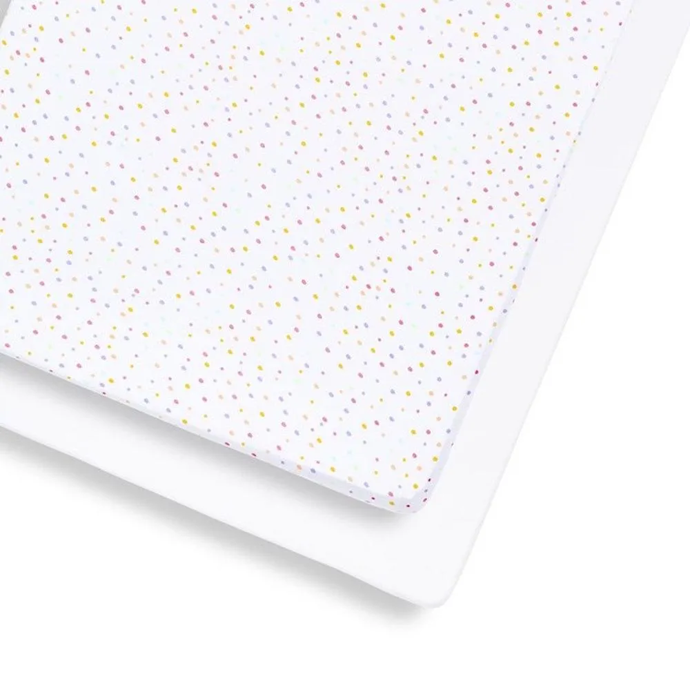Snuz Cot & Cot Bed 2 Pack Fitted Sheet