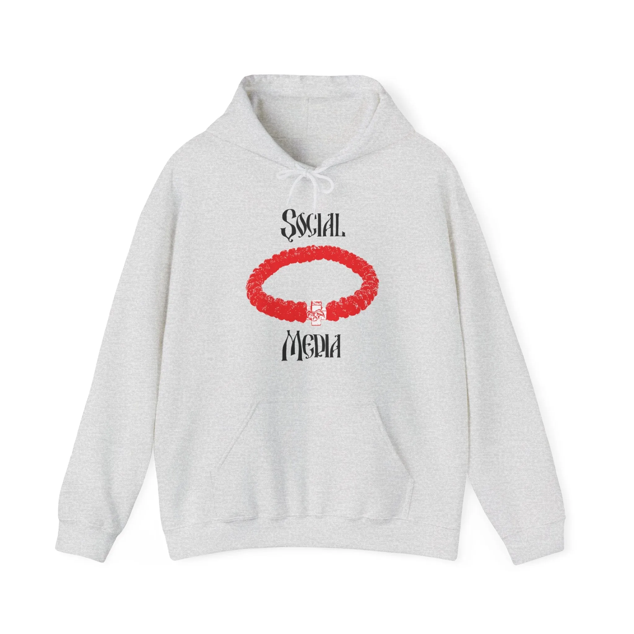 Social Media No. 2 (Prayer Rope) | Orthodox Christian Hoodie / Hooded Sweatshirt